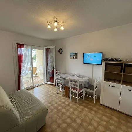 Apartment T2 Port St Cyprien Piscine, Clim, Parking, Animaux Ok - Fr-1-106-39
