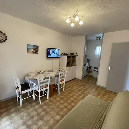 Apartment T2 Port St Cyprien Piscine, Clim, Parking, Animaux Ok - Fr-1-106-39 Saint-Cyprien (Pyrenees-Orientales)