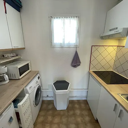 Apartment T2 Port St Cyprien Piscine, Clim, Parking, Animaux Ok - Fr-1-106-39 Saint-Cyprien (Pyrenees-Orientales)